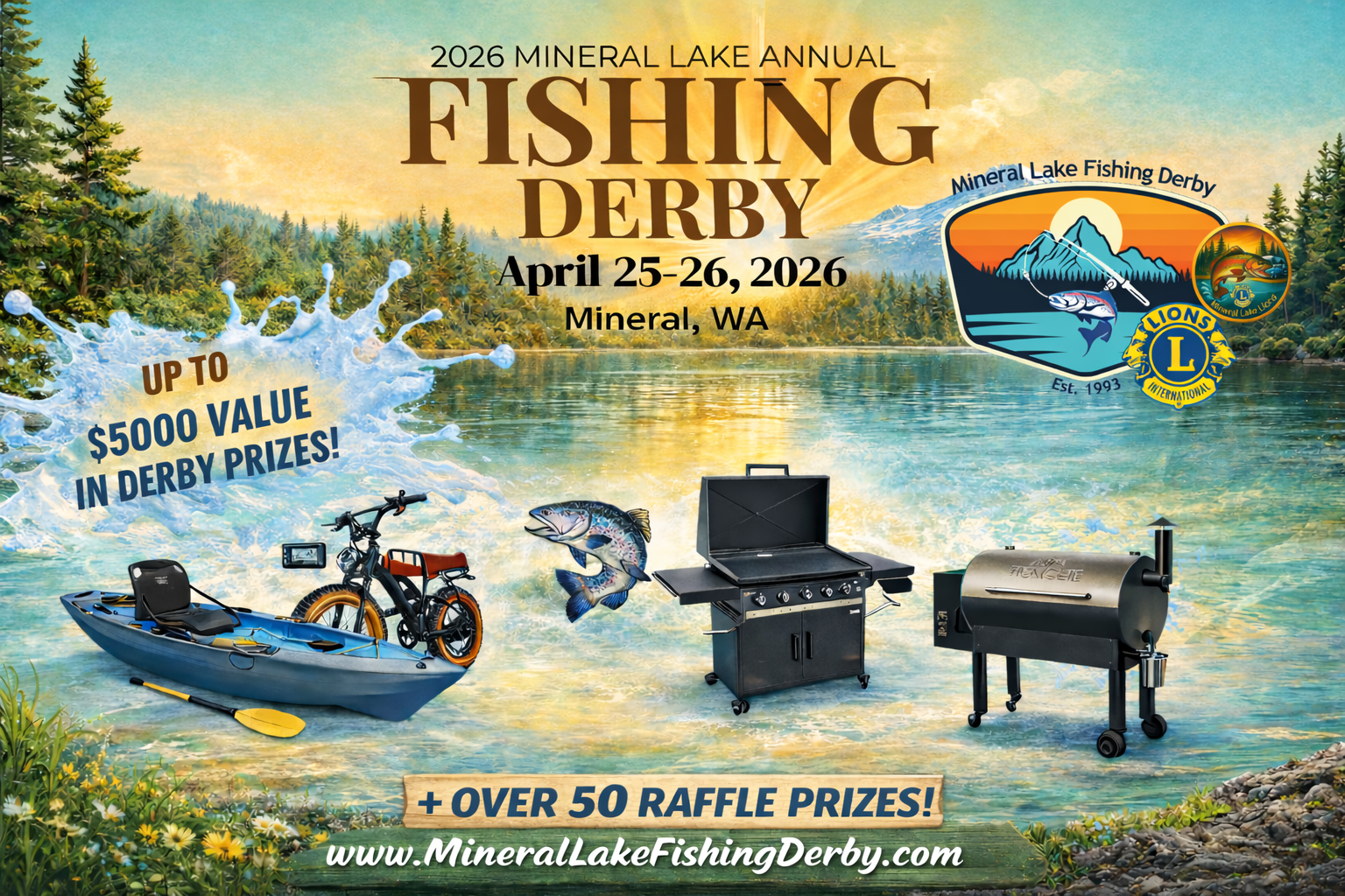 🎣 The Moment You’ve Been Waiting For… Derby Prizes Are Here!